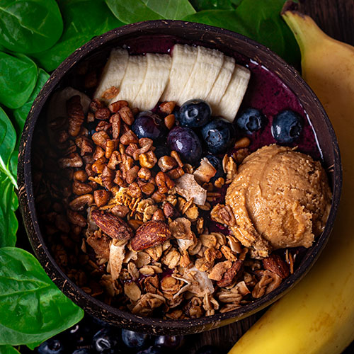pecan acai bowl