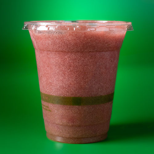 pink colored juice